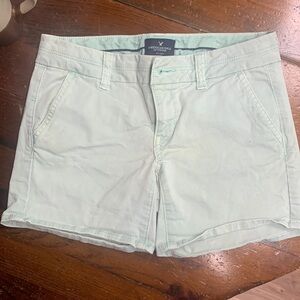 American Eagle high waisted trouser shorts